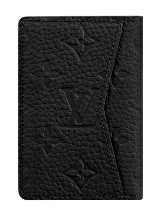 Pocket Organizer Bifold Card Wallet Black - LOUIS VUITTON - BALAAN 1