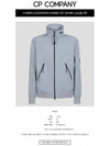 Lens Wappen Soft Shell Zip-Up Jacket Griffin Grey - CP COMPANY - BALAAN 3