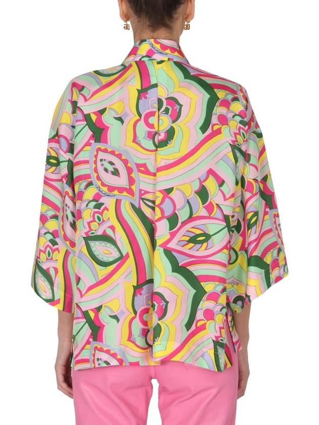 printed silk blouse - DOLCE&GABBANA - BALAAN 4