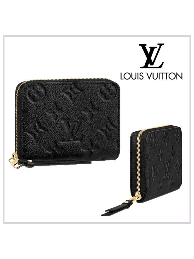 Monogram Empreinte Zipper Coin Purse Black - LOUIS VUITTON - BALAAN 2