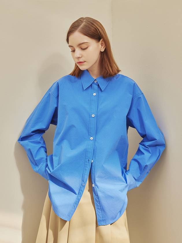 Women's Alley Color Alley Shirt Blue - ARIFF - BALAAN 3