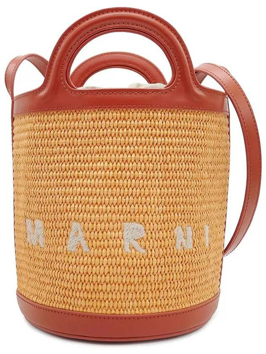 Tropicalia Small Bucket Bag Orange - MARNI - BALAAN 2