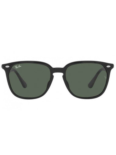 Eyewear Square Acetate Sunglasses Black Green - RAY-BAN - BALAAN 1