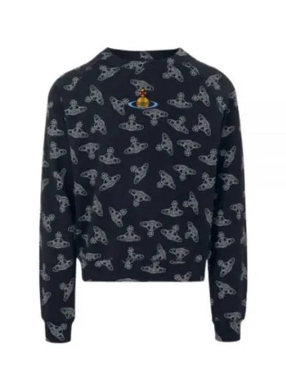 Logo Athletic Sweatshirt Navy - VIVIENNE WESTWOOD - BALAAN 2