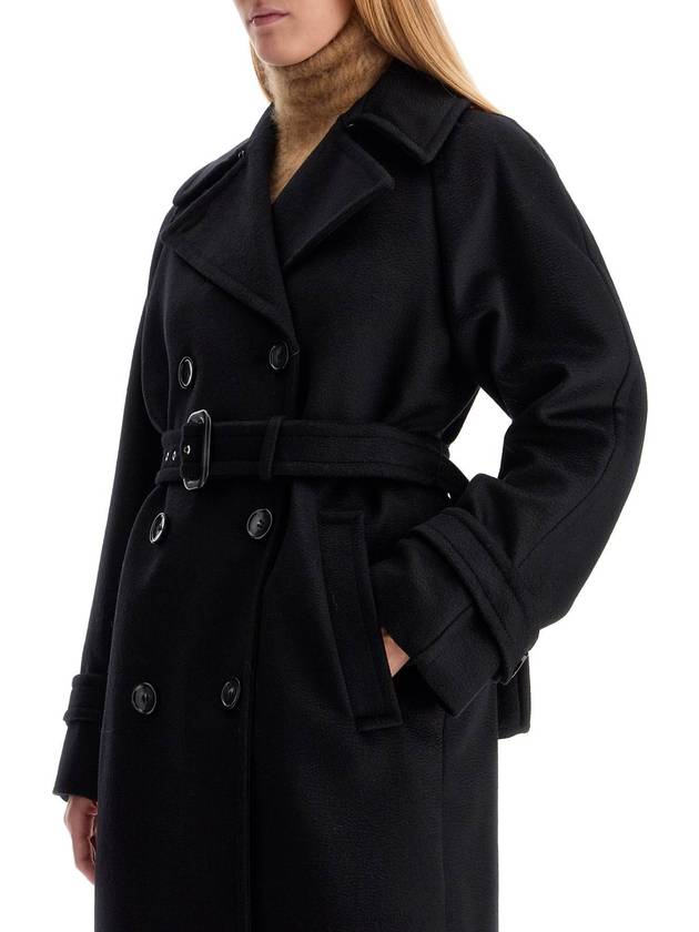 'leandro' long coat in pure - MAX MARA SPORTMAX - BALAAN 4