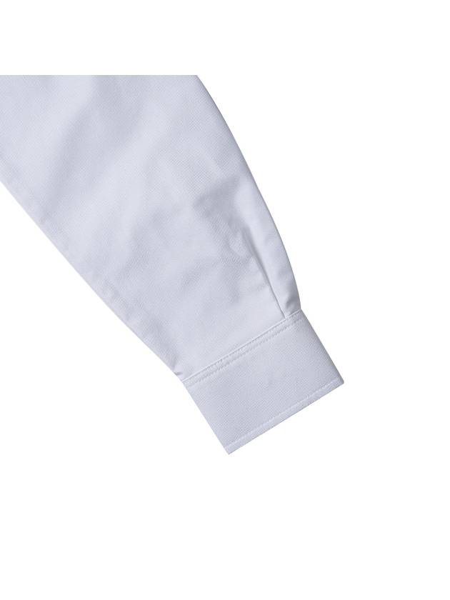 Dressed Fox Patch Relaxed Long Sleeve Shirt White - MAISON KITSUNE - BALAAN 6
