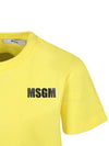 Kids Women s Back Logo Printing T Shirt S4MSJUTH005 020 - MSGM - BALAAN 4