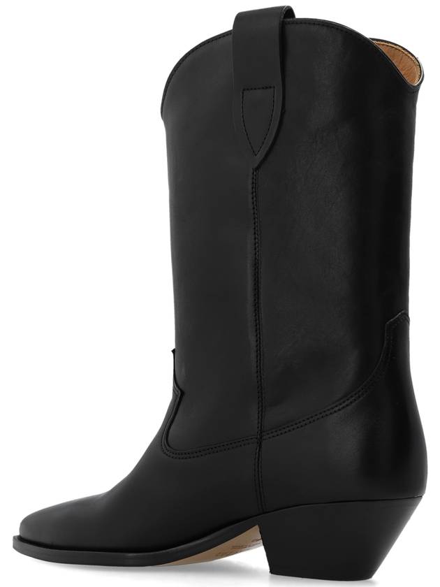 Isabel Marant ‘Duerto’ Leather Cowboy Boots, Women's, Black - ISABEL MARANT - BALAAN 5