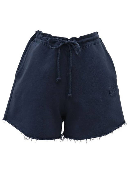 Navy training shorts - GANNI - BALAAN 1