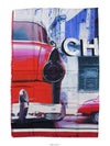 cruise cuba havana silk scarf shawl muffler red car - CHANEL - BALAAN 2