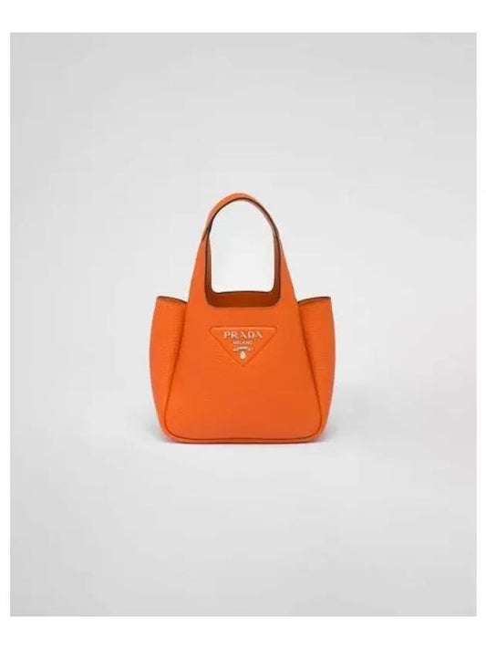 Vitello Dino Tote Bag Papaya - PRADA - BALAAN 2