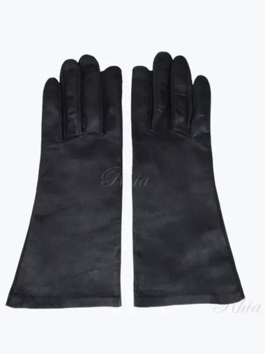 PorterVILLE Leather Gloves RR02D6451LBA 09 - RICK OWENS - BALAAN 1