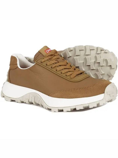 Women's Drift Trail Vibram Low Top Sneakers Brown - CAMPER - BALAAN 2