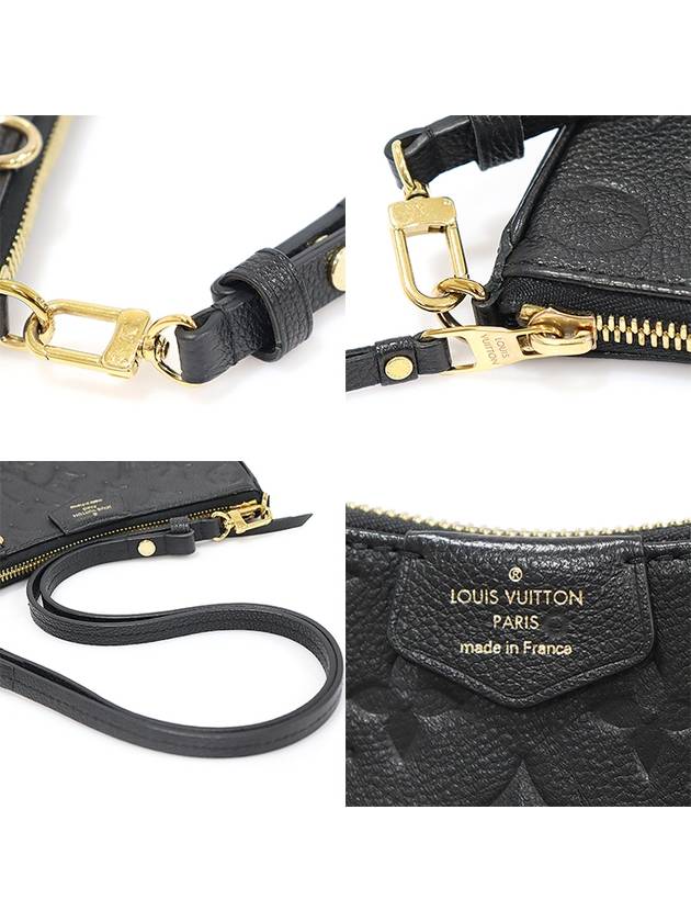 M80349 Black Monogram Empreinte Easy Pouch On Strap Shoulder Bag - LOUIS VUITTON - BALAAN 7