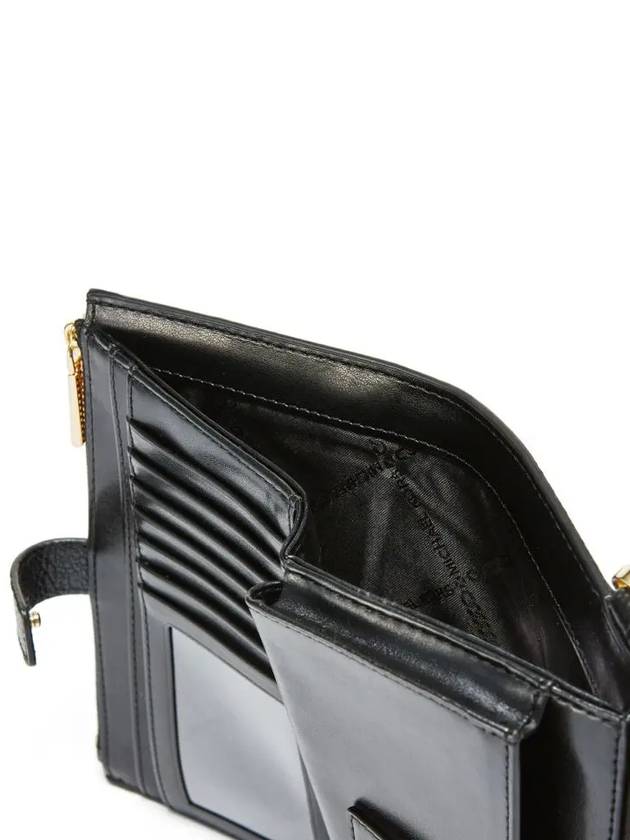 Jet Set Zipper Long Wallet Black - MICHAEL KORS - BALAAN 4