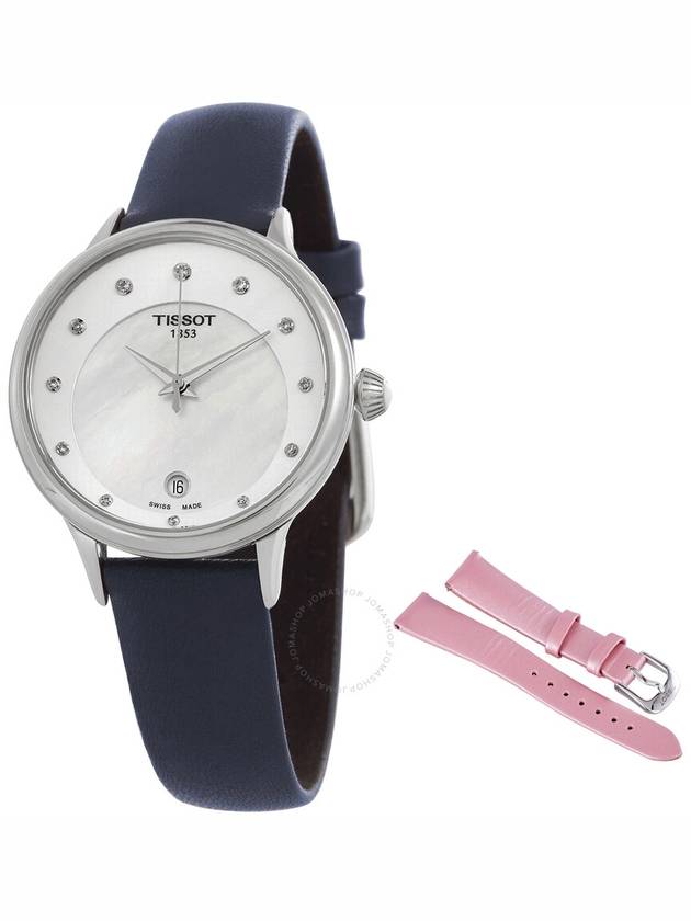 Tissot Odaci-T Quartz Diamond White Mother of Pearl Dial Ladies Watch T133.210.16.116.00 - TISSOT - BALAAN 1