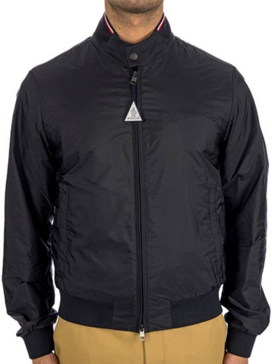 Reppe Rain Zip-Up Jacket Black - MONCLER - BALAAN 2