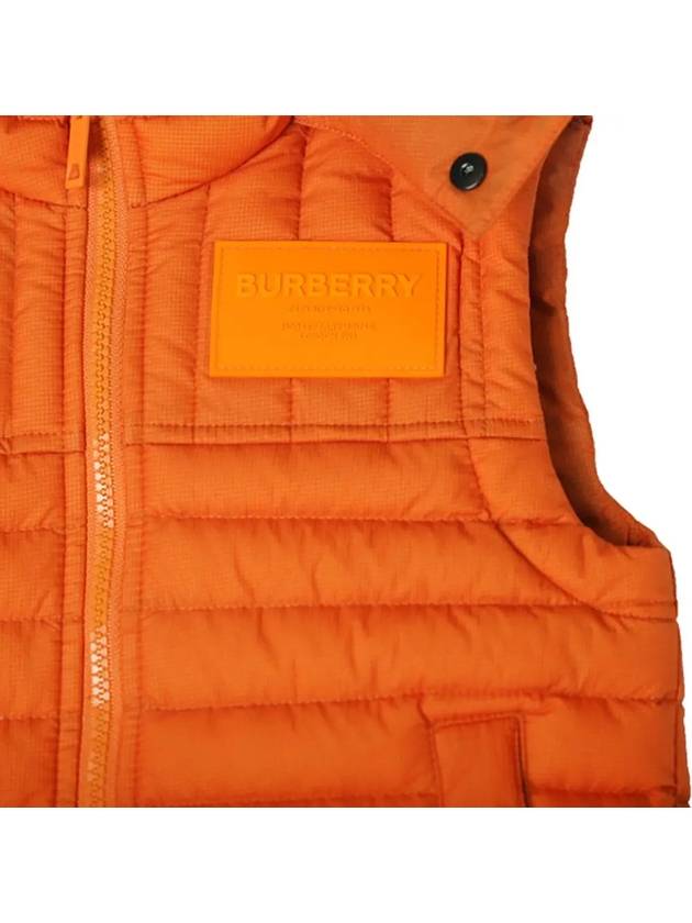 Kids Logo Hooded Padded Vest 8053710 - BURBERRY - BALAAN 4