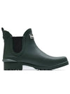 Wilton Wellington Chelsea Rain Boots Green - BARBOUR - BALAAN 4