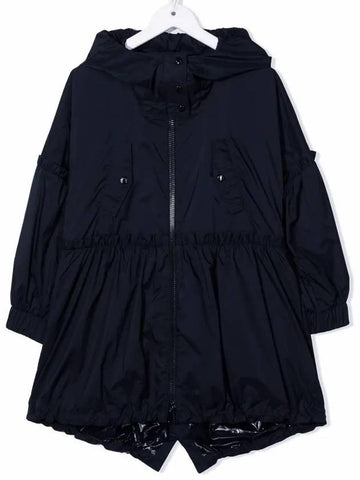 Kids Logo Frill Hooded Jacket 1C000 12 53333 776 - MONCLER - BALAAN 1