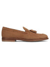 Tassel Decorated Suede Loafers Brown - BRUNELLO CUCINELLI - BALAAN 3