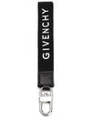 Logo Print Key Holder Black - GIVENCHY - BALAAN 2