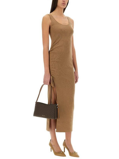 Michael Kors Stretch Wool Blend Camisole Dress - MICHAEL KORS - BALAAN 2