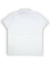 Logo Patch Polo Shirt White - MONCLER - BALAAN 4