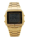 DB 360G 9ASDF Men s Data bank calculator gold watch - CASIO - BALAAN 2