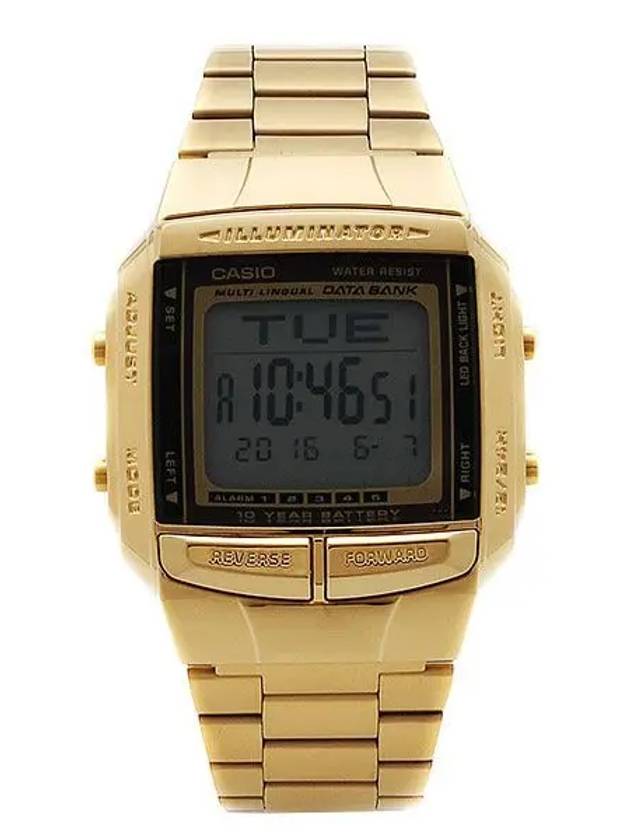 DB 360G 9ASDF 9A Data Bank Digital Square Sports Telememo Men s Metal Watch - CASIO - BALAAN 1