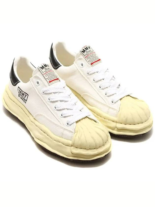 Blakey canvas lowtop sneakers A09FW732 WHITE - MAISON MIHARA YASUHIRO - BALAAN 1