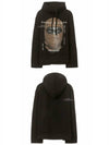 Kanye West Graphic Print Hoodie Camel Black - IH NOM UH NIT - BALAAN 6