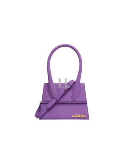 Le Chiquito Moyen Signature Shoulder Bag Purple - JACQUEMUS - BALAAN 2