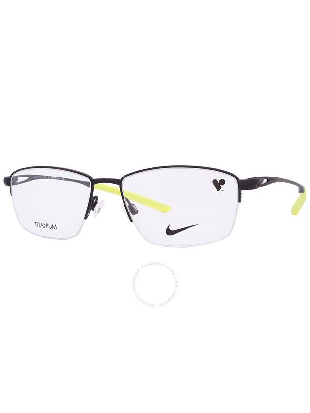 Nike Demo Rectangular Titanium Men's Eyeglasses NIKE 6045 002 54 - NIKE - BALAAN 3