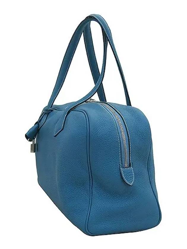 sky blue tote bag - HERMES - BALAAN 2