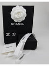 CC Logo Pearl Crystal Earrings Silver - CHANEL - BALAAN 3