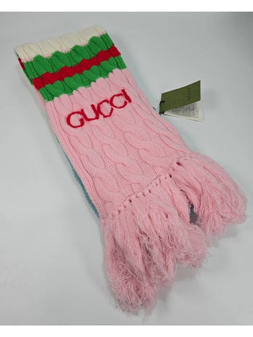 Adidas knit wool scarf muffler - GUCCI - BALAAN 1