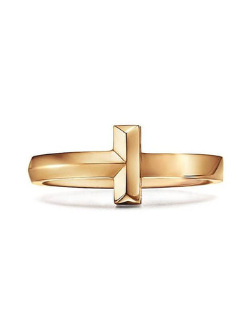 Tiffany Tiffany T1 ring ring yellow gold material thickness 25mm 67796934 - TIFFANY & CO. - BALAAN 1