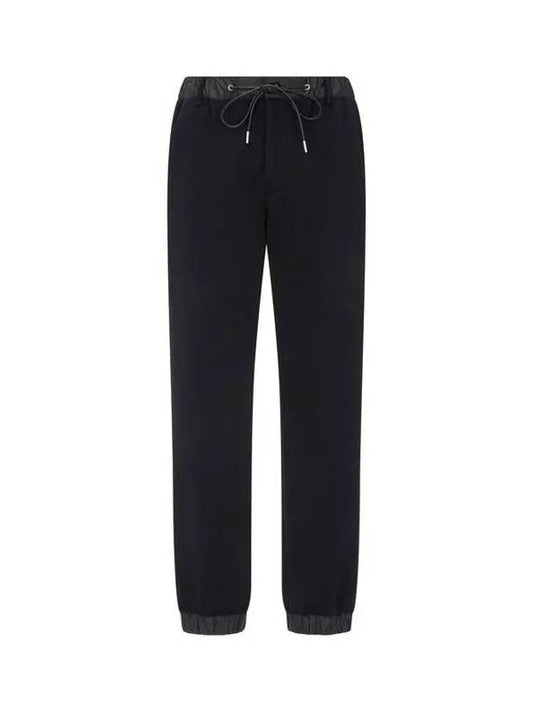 Men's Drawstring Banding Sweatpants Black 271352 - SACAI - BALAAN 1