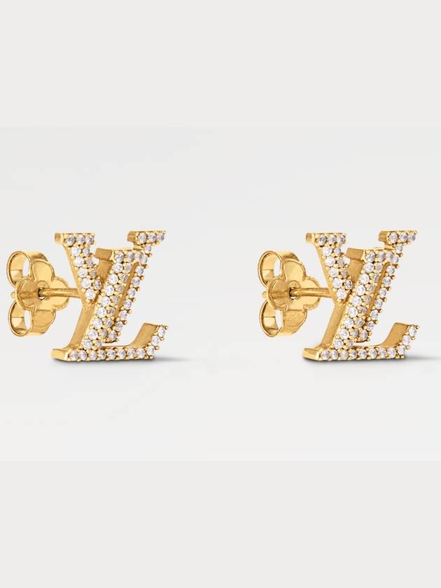 LV Iconic Earrings Gold - LOUIS VUITTON - BALAAN 2