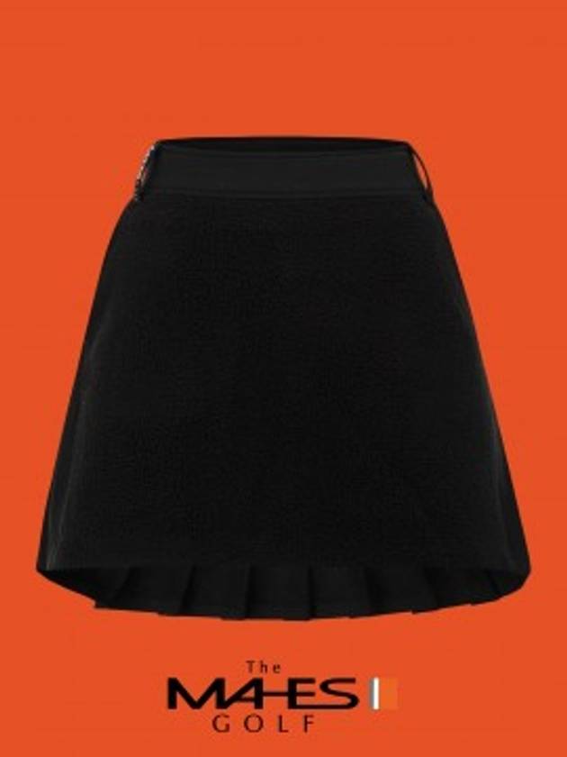 Skirt Shorts Orange Label Fleece Warm-up Pleated Skirt GKW9207 - MAHES - BALAAN 1