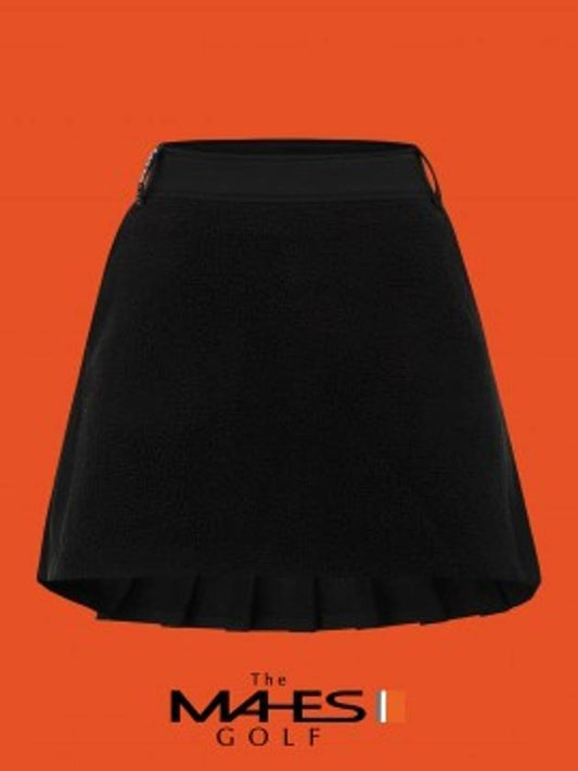 Skirt Shorts Orange Label Fleece Warm-up Pleated Skirt GKW9207 - MAHES - BALAAN 1