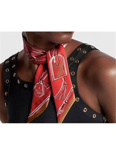 All That Strap Nano Scarf Red - LOUIS VUITTON - BALAAN 2