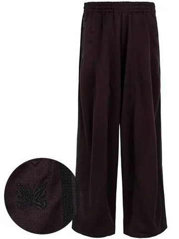 Dark Purple HD Wide Track Poly Smooth Pants PU277 A 1208795 - NEEDLES - BALAAN 1