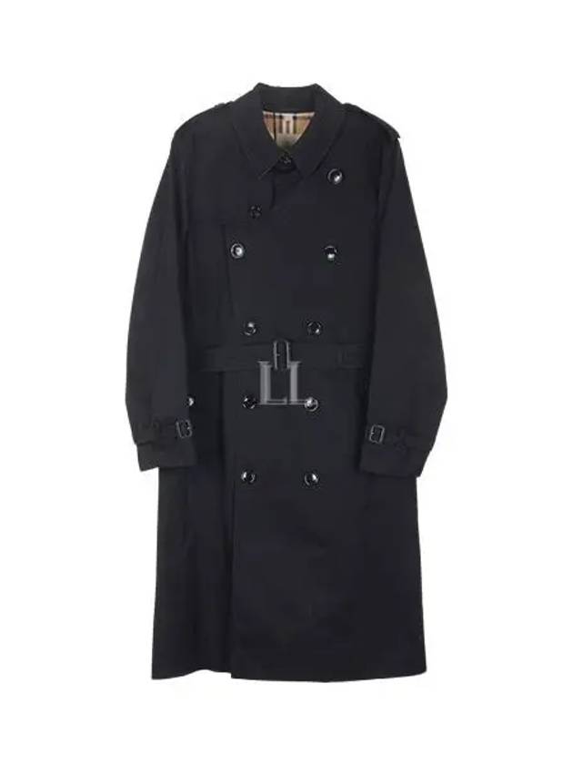 Heritage Kensington Trench Coat Black - BURBERRY - BALAAN 2