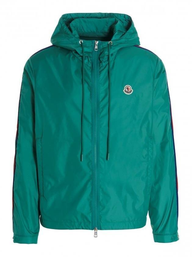 Men's HATTAB Hooded Jacket Green - MONCLER - BALAAN 1