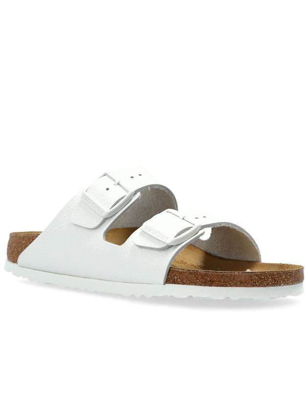 Birkenstock Slides 'Arizona BS', Women's, White - BIRKENSTOCK - BALAAN 4