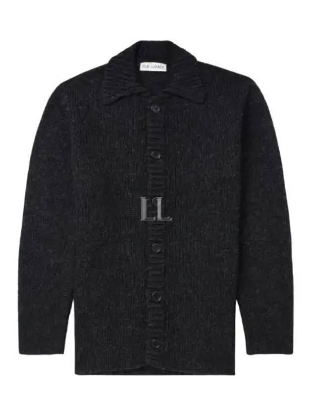 Funky Acrylic Big Cardigan Black - OUR LEGACY - BALAAN 2