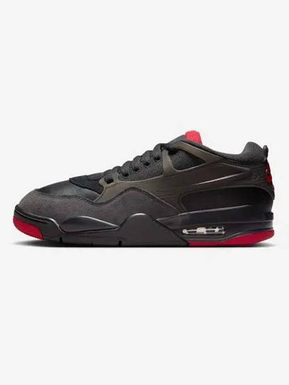 Air Jordan 4 RM Low Top Sneakers Black - NIKE - BALAAN 2