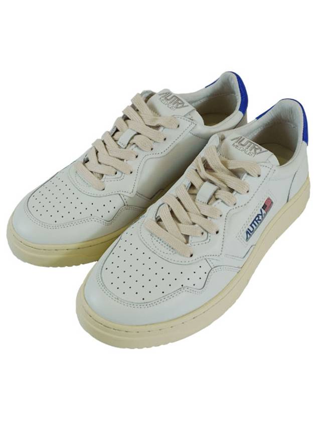 Medalist Blue Tab Low Top Sneakers White - AUTRY - BALAAN 3